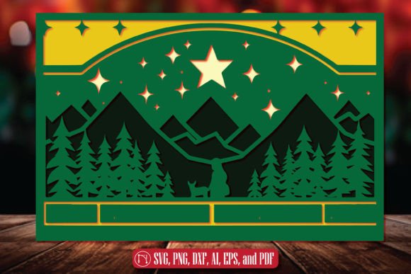 A 3D Christmas SVG Bundle for Editorial Holiday Magic