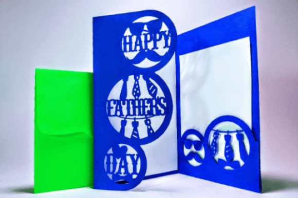 A Crafter's Review of the Happy Father's Day Tri Fold Card 3D SVG