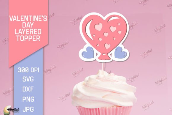 A Designer's Review of the Valentine's Day Layered Topper Papercut 3D SVG