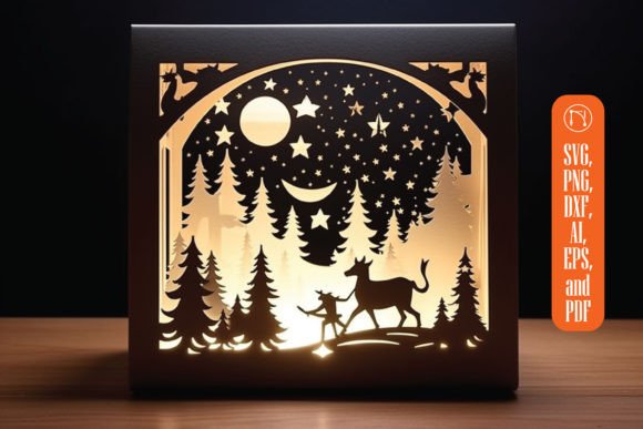 A Designer’s Review: Christmas Decorations DIY Lightbox & 3D SVG
