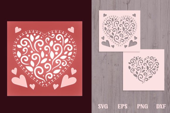 Evaluating the Cutout Hearts Shadow Box Embroidery Design