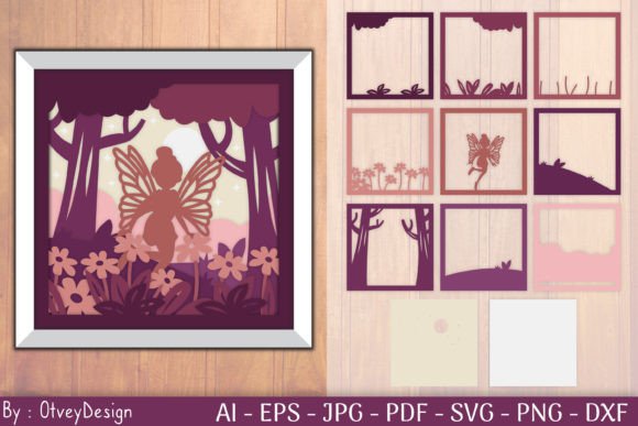 From Fairy in the Garden Shadow Box to 3D SVG Art: A Designer's Review