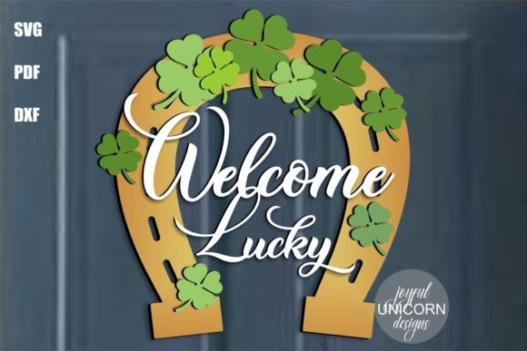 Horseshoe St. Patrick's Day 3D SVG for Digital Selling