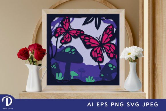 My Take on a Whimsical Forest 3D SVG