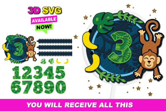 The Shaker Cake Topper SVG Monkey: A Designer’s First Look